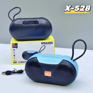X-528 Portable Wireless Speaker with Bass Booster & TWS - Full Black