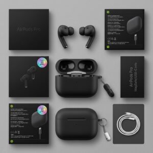 AirPods Pro 2nd Generation Wireless Earbuds (Black Edition)
